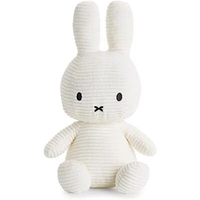 Peluche velours côtelé 33 cm Bon Ton Toys Miffy Blanc - Publicité Peluche velours côtelé 33 cm Bon Ton Toys Miffy Blanc - Publicité
