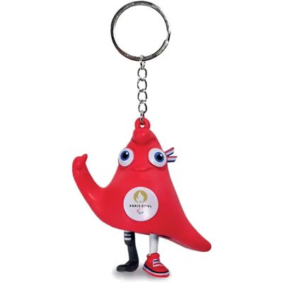Peluche Doudou & compagnie Phyrges paralympiques Rouge - Publicité Peluche Doudou & compagnie Phyrges paralympiques Rouge - Publicité