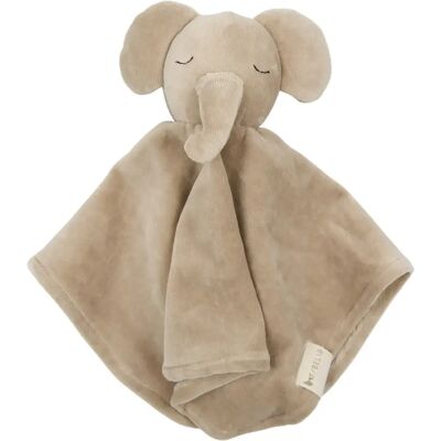 Doudou Fabelab Elephant Marron - Publicité Doudou Fabelab Elephant Marron - Publicité