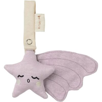 Hochet Fabelab Shooting Star Violet - Publicité Hochet Fabelab Shooting Star Violet - Publicité