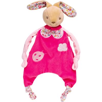 Doudou grenouillère Jemini Rose - Publicité Doudou grenouillère Jemini Rose - Publicité