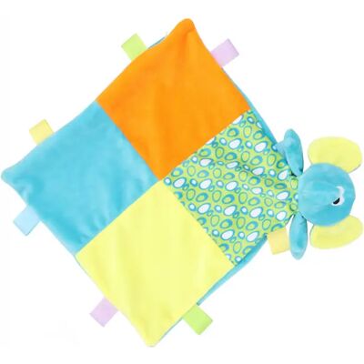 Doudou plat Mumbles Éléphant Multicolore - Publicité Doudou plat Mumbles Éléphant Multicolore - Publicité