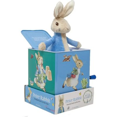 Mobile musical Rainbow Designs Peter Rabbit Jack In The Box Bleu - Publicité Mobile musical Rainbow Designs Peter Rabbit Jack In The Box Bleu - Publicité