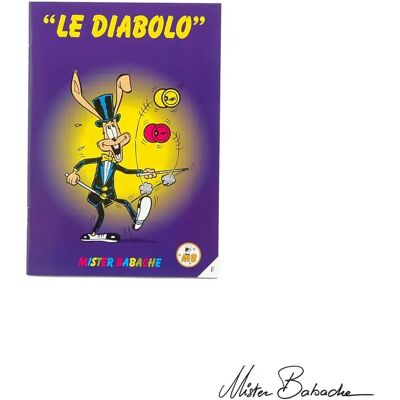 Livre Mister Babache Le diabolo Violet - Publicité Livre Mister Babache Le diabolo Violet - Publicité