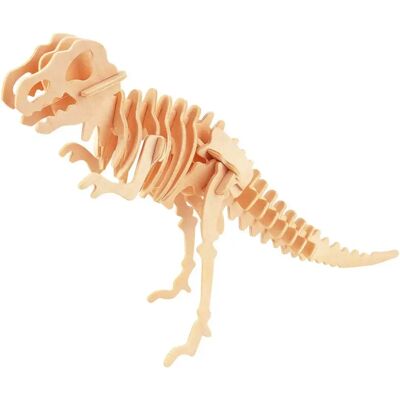 Atelier Gepetto en bois Tyrannosaurus - Puzzle 3D - Publicité Atelier Gepetto en bois Tyrannosaurus - Puzzle 3D - Publicité