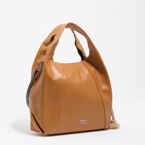 BIMBA Y LOLA Sac Paper moyen cuir toffee UN - Publicité BIMBA Y LOLA Sac Paper moyen cuir toffee UN - Publicité
