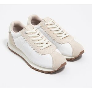 BIMBA Y LOLA Basket rétro 13 18 blanche 39 - Publicité BIMBA Y LOLA Basket rétro 13 18 blanche 39 - Publicité