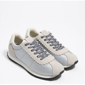 BIMBA Y LOLA Basket rétro 13 18 argentée 35 - Publicité BIMBA Y LOLA Basket rétro 13 18 argentée 35 - Publicité