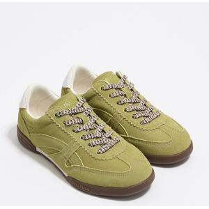 BIMBA Y LOLA Basket croûte de cuir Indoor 13 16 lime 37 - Publicité BIMBA Y LOLA Basket croûte de cuir Indoor 13 16 lime 37 - Publicité