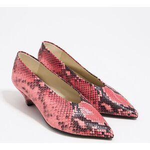 BIMBA Y LOLA Escarpin cuir print serpent rose 39 - Publicité BIMBA Y LOLA Escarpin cuir print serpent rose 39 - Publicité