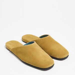 BIMBA Y LOLA Mule croûte de cuir ocre 40 - Publicité BIMBA Y LOLA Mule croûte de cuir ocre 40 - Publicité