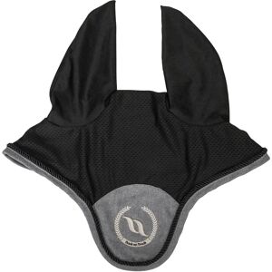 Bonnet anti-mouches pour cheval Back on Track Haze Noir - Publicité Bonnet anti-mouches pour cheval Back on Track Haze Noir - Publicité