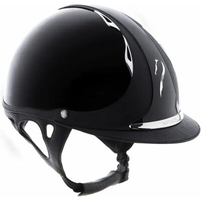Casque d'équitation Antarès Premium Noir - Publicité Casque d'équitation Antarès Premium Noir - Publicité