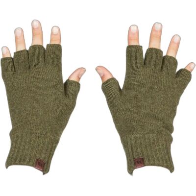 Gants d'équitation mi-doigts Back on Track Vide Vert - Publicité Gants d'équitation mi-doigts Back on Track Vide Vert - Publicité