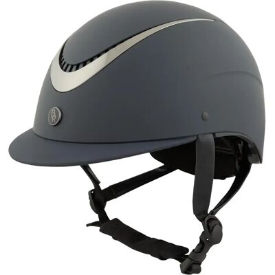 Casque d'équitation visière standard BR Equitation Thêta Painted Bleu - Publicité Casque d'équitation visière standard BR Equitation Thêta Painted Bleu - Publicité