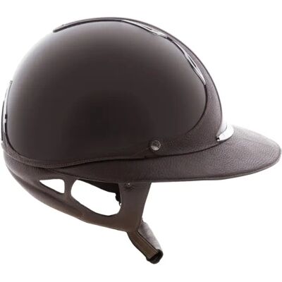 Casque d'équitation Antarès Premium Eclipse Marron - Publicité Casque d'équitation Antarès Premium Eclipse Marron - Publicité