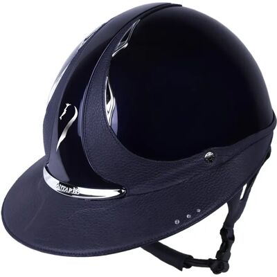 Casque d'équitation Antarès Premium Strass Bleu - Publicité Casque d'équitation Antarès Premium Strass Bleu - Publicité