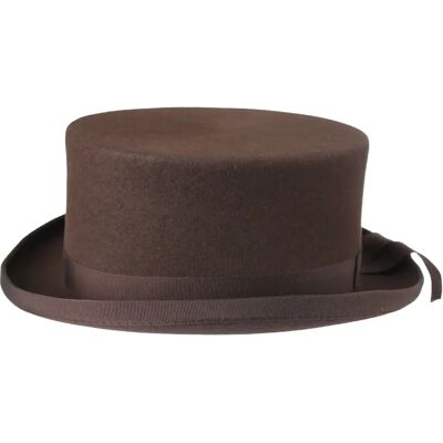 Chapeau de dressage femme HORKA Marron - Publicité Chapeau de dressage femme HORKA Marron - Publicité