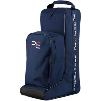 Sac à bottes équitation avec stockage Premier Equine Team Bleu - Publicité Sac à bottes équitation avec stockage Premier Equine Team Bleu - Publicité
