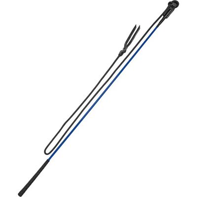 Stick de dressage Umbria Equitazione Carrot Bleu - Publicité Stick de dressage Umbria Equitazione Carrot Bleu - Publicité