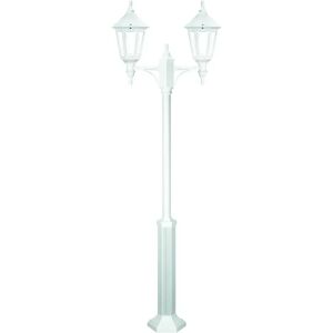 Lampadaire classique Dopo lighting CLIC-CLAC 6 IP44 E27 Blanc - Publicité Lampadaire classique Dopo lighting CLIC-CLAC 6 IP44 E27 Blanc - Publicité
