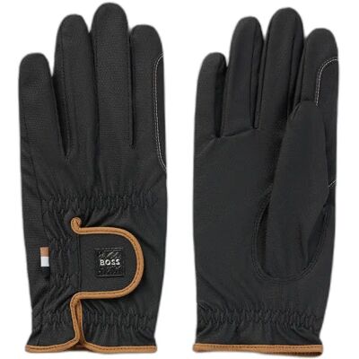 Gants d'équitation Boss Equestrian Hybrid - Unisex, Noir - Publicité Gants d'équitation Boss Equestrian Hybrid - Unisex, Noir - Publicité