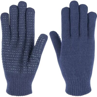Gants d'équitation Harry's Horse Magic Bleu - Publicité Gants d'équitation Harry's Horse Magic Bleu - Publicité