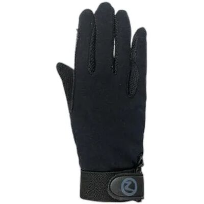 Gants d'équitation Horze Basic - Polygrip Noir - Publicité Gants d'équitation Horze Basic - Polygrip Noir - Publicité