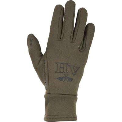 Gants d'équitation hiver femme HV Polo Vert - Publicité Gants d'équitation hiver femme HV Polo Vert - Publicité