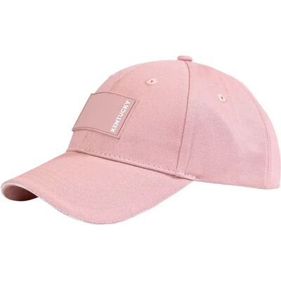 Kentucky Horsewear Casquette Kentucky Rubber Logo Rose - Publicité Kentucky Horsewear Casquette Kentucky Rubber Logo Rose - Publicité