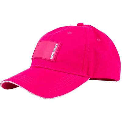 Kentucky Horsewear Casquette femme Kentucky Rubber Rose - Publicité Kentucky Horsewear Casquette femme Kentucky Rubber Rose - Publicité
