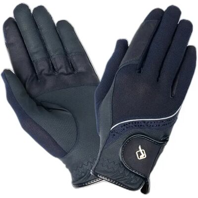 Gants d'équitation LeMieux Crystal Bleu - Publicité Gants d'équitation LeMieux Crystal Bleu - Publicité