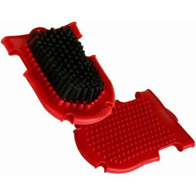 Gants en caoutchouc trille/brosse Tattini Rouge - Publicité Gants en caoutchouc trille/brosse Tattini Rouge - Publicité