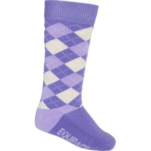 Chaussettes équitation fille Equipage Lax Violet - Publicité Chaussettes équitation fille Equipage Lax Violet - Publicité