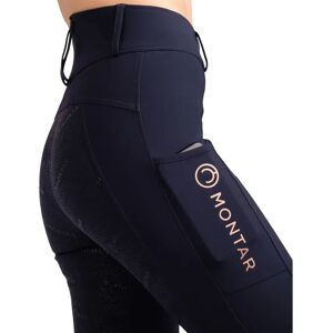 Pantalon équitation full grip femme Montar Michelle Bleu - Publicité Pantalon équitation full grip femme Montar Michelle Bleu - Publicité
