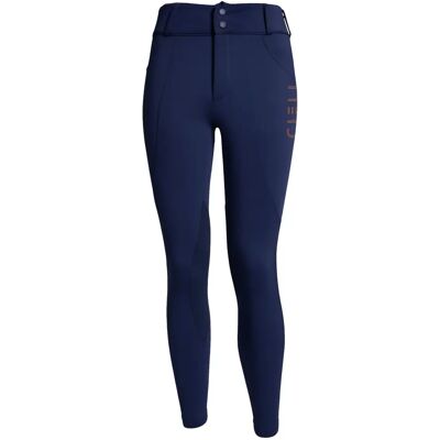 Pantalon équitation full grip suede femme Cieli Equestrian Charlotte Bleu - Publicité Pantalon équitation full grip suede femme Cieli Equestrian Charlotte Bleu - Publicité
