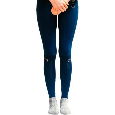 Chaussettes équitation femme Cieli Equestrian Signature Performance Bleu - Publicité Chaussettes équitation femme Cieli Equestrian Signature Performance Bleu - Publicité