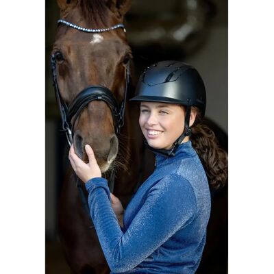 Casque d'équitation femme Equipage Vilma Noir - Publicité Casque d'équitation femme Equipage Vilma Noir - Publicité