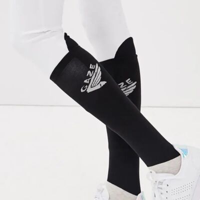 Chaussettes Gaze Jaslim Noir - Publicité Chaussettes Gaze Jaslim Noir - Publicité