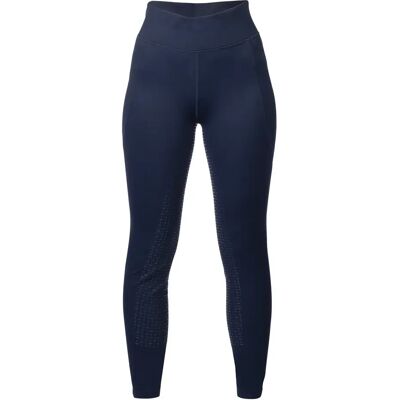 Legging équitation full grip femme HKM Mesh II Bleu - Publicité Legging équitation full grip femme HKM Mesh II Bleu - Publicité