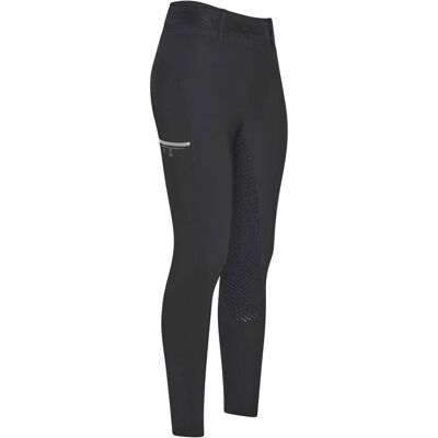 Legging équitation full grip femme HV Polo Clarissa Noir - Publicité Legging équitation full grip femme HV Polo Clarissa Noir - Publicité