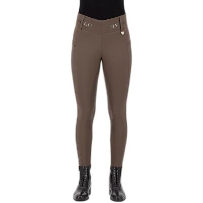 Legging équitation full grip femme HV Polo Favourite Midwaist Marron - Publicité Legging équitation full grip femme HV Polo Favourite Midwaist Marron - Publicité