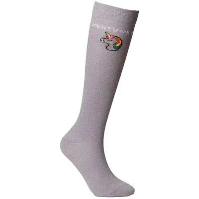 Kentucky Horsewear Chaussettes équitation Kentucky Licorne (x3) Violet - Publicité Kentucky Horsewear Chaussettes équitation Kentucky Licorne (x3) Violet - Publicité