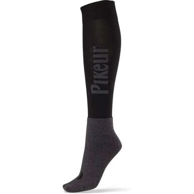 Chaussettes Pikeur Noir - Publicité Chaussettes Pikeur Noir - Publicité