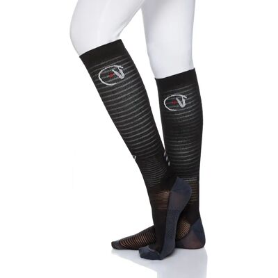 Chaussettes équitation Ego 7 Air Noir - Publicité Chaussettes équitation Ego 7 Air Noir - Publicité