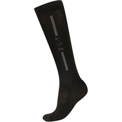 ELT Merino Chaussettes d'équitation Unisexes - Noir - Chaussettes de cheval - Publicité ELT Merino Chaussettes d'équitation Unisexes - Noir - Chaussettes de cheval - Publicité