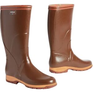 Bottes de pluie Aigle Tancar Pro Marron - Publicité Bottes de pluie Aigle Tancar Pro Marron - Publicité