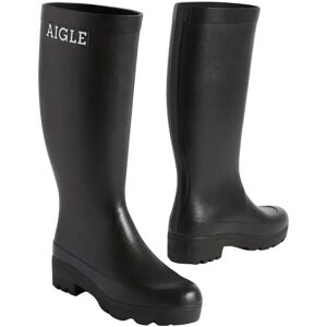Bottes de pluie Aigle Atelier Noir - Publicité Bottes de pluie Aigle Atelier Noir - Publicité