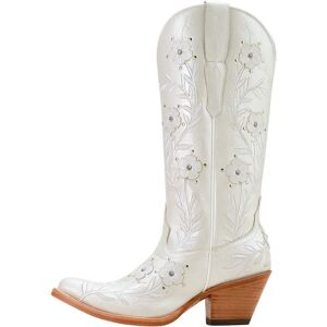 Bottes western cuir femme Ariat Romance J Toe Blanc - Publicité Bottes western cuir femme Ariat Romance J Toe Blanc - Publicité