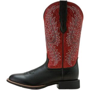 Bottes western femme Ariat Round Up Toe StretchFit Noir - Publicité Bottes western femme Ariat Round Up Toe StretchFit Noir - Publicité